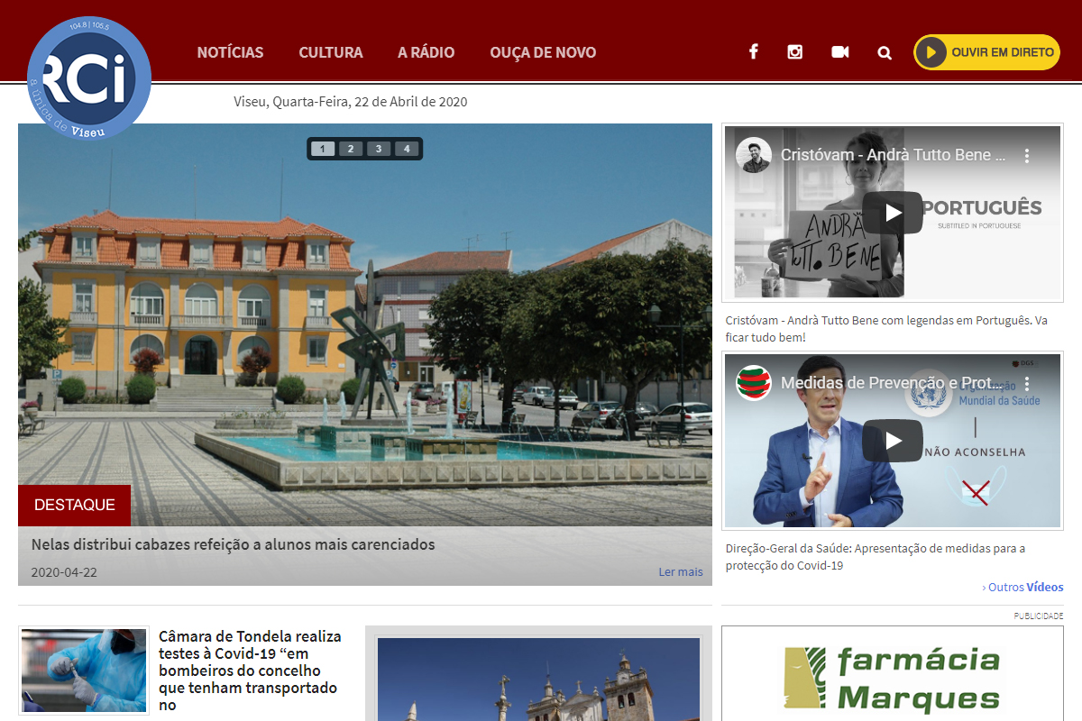 RCI Viseu Website