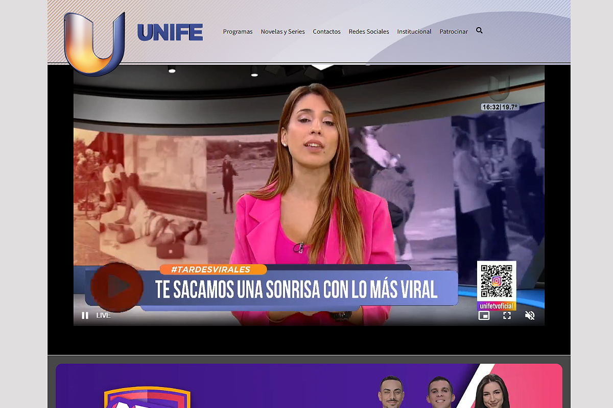 Website unifetv.com